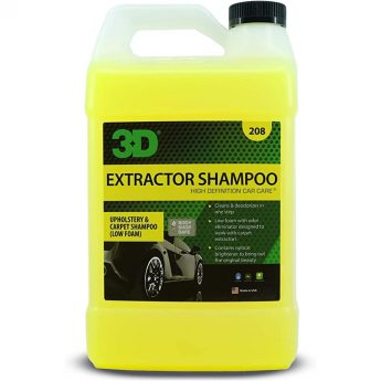 3D Extractor Shampoo Sampon tapiterie injectie-extractie - 3.78 lit