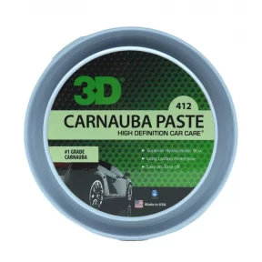 3D Carnauba Paste Wax - Ceara auto solida 354 ml