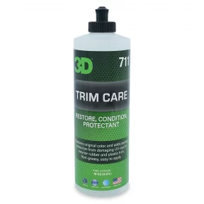 3D Trim Care Protectant - Restaurator culoare suprafete din cauciuc si plastic exterior 473 ml