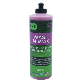 Sampon auto cu ceara 3D Wash N Wax