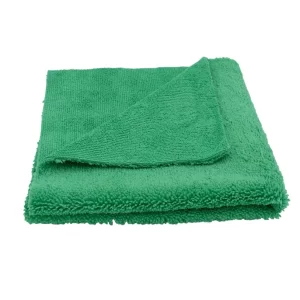 Laveta microfibra profesionala verde 3D - 400gsm