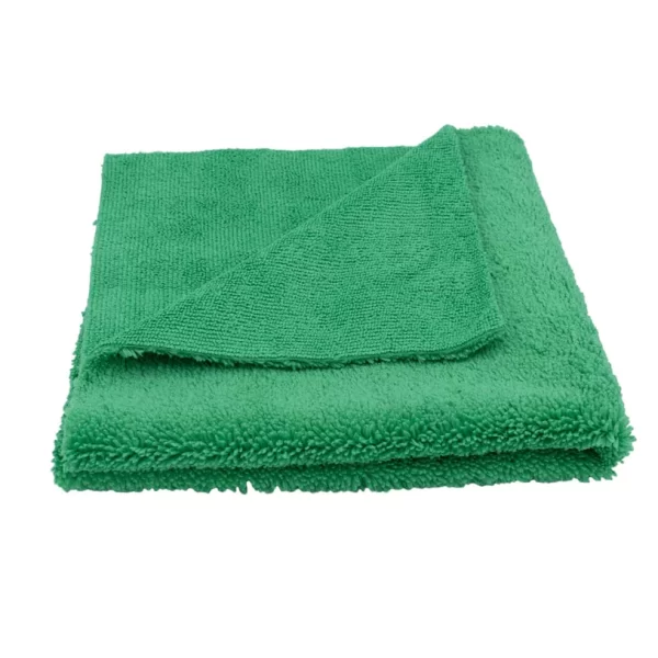 Laveta microfibra profesionala verde 3D - 400gsm