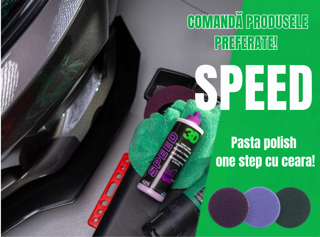 3D SPEED – Pasta polish one step cu ceara